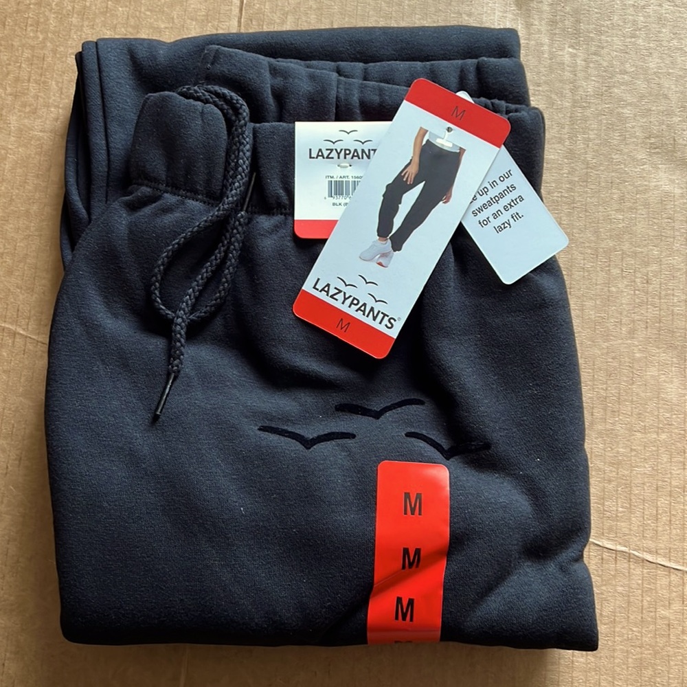 LazyPants Women's Full Length High Rise Fleece Jogger